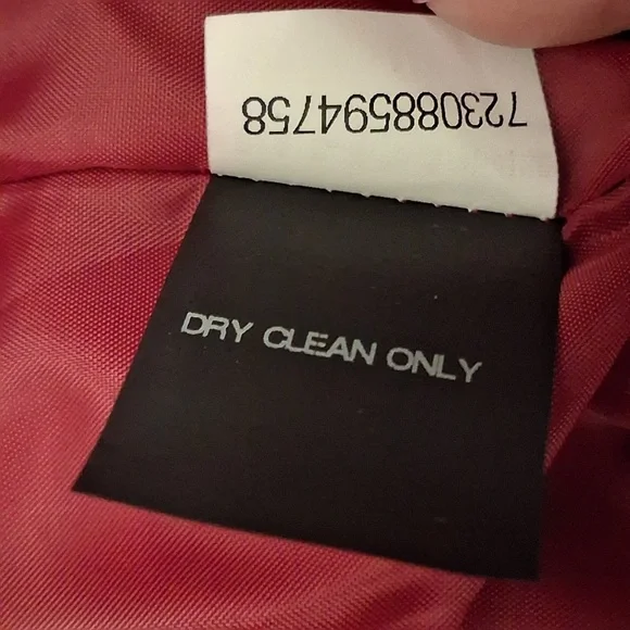 LONDON FOG Red Peacoat NWT Women's Medium Wool Coat Single-Breasted Jacket New - Picture 15 of 15